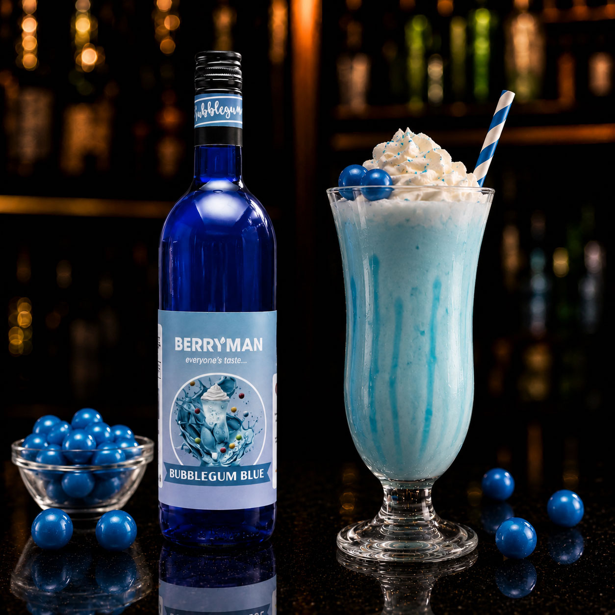 Blue bubblegum Syrup 750ml
